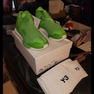 Y-3 Green Sneakers